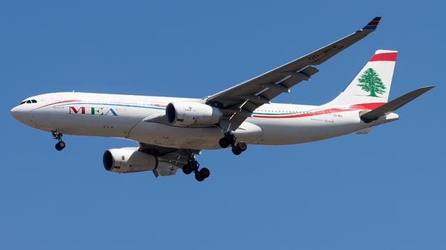OD-MEE:Airbus A330-200:Middle East Airlines
